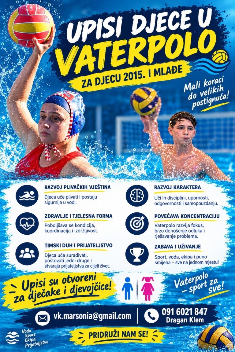 Upisi u VK Marsonia